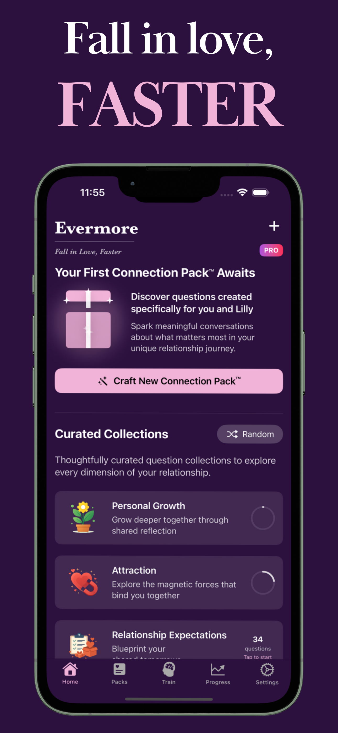 Fall in love, faster with Evermore